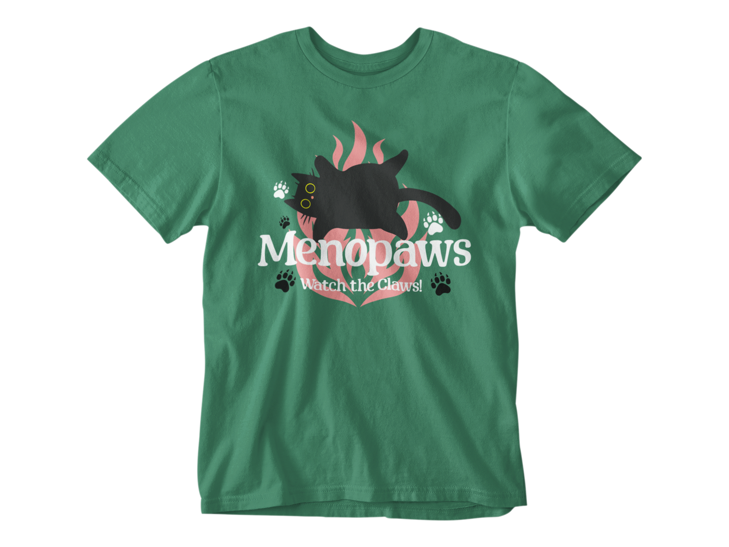 Menopaws – Watch the Claws! Unisex Tee
