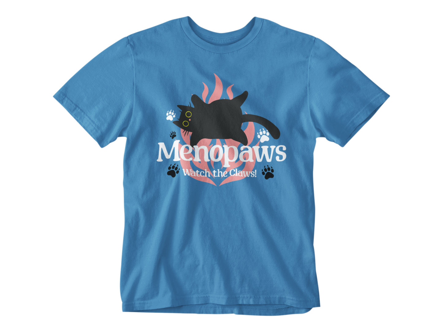 Menopaws – Watch the Claws! Unisex Tee