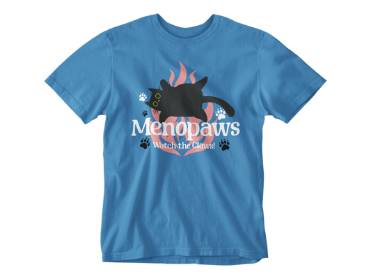 Menopaws – Watch the Claws! Unisex Tee