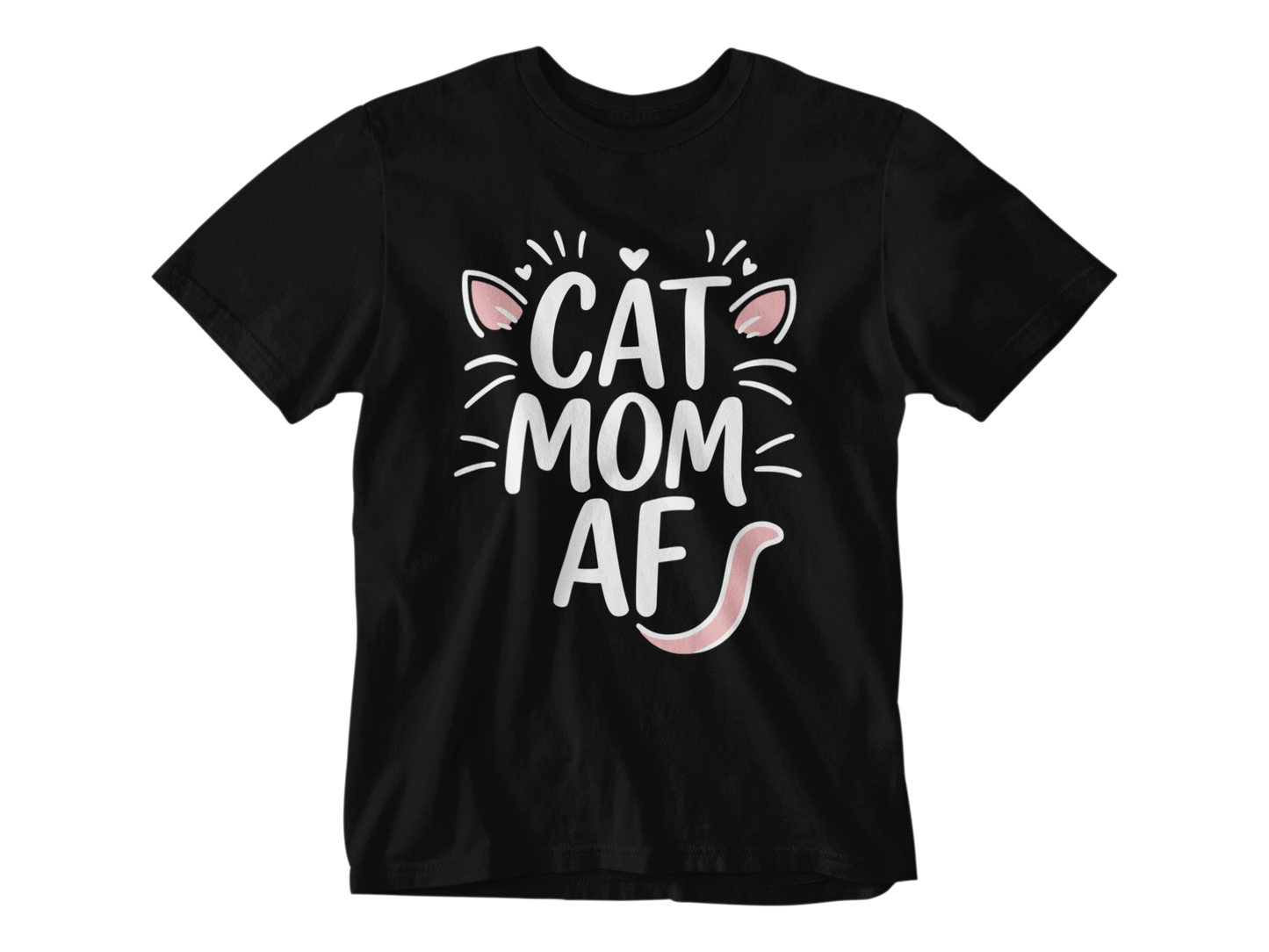 Cat Mom AF Unisex Tee
