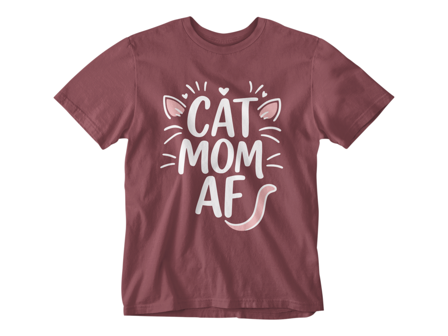 Cat Mom AF Unisex Tee