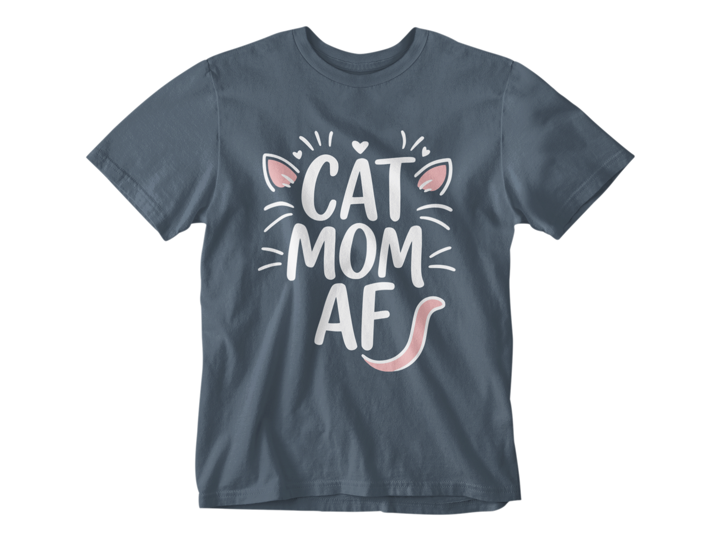 Cat Mom AF Unisex Tee