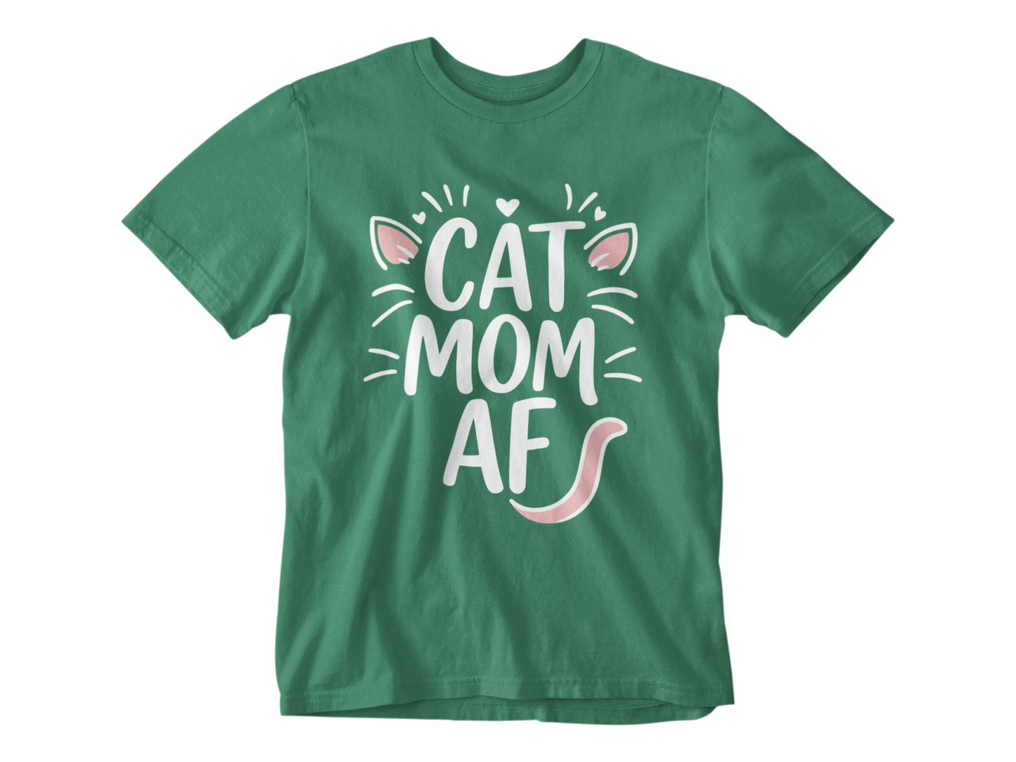 Cat Mom AF Unisex Tee