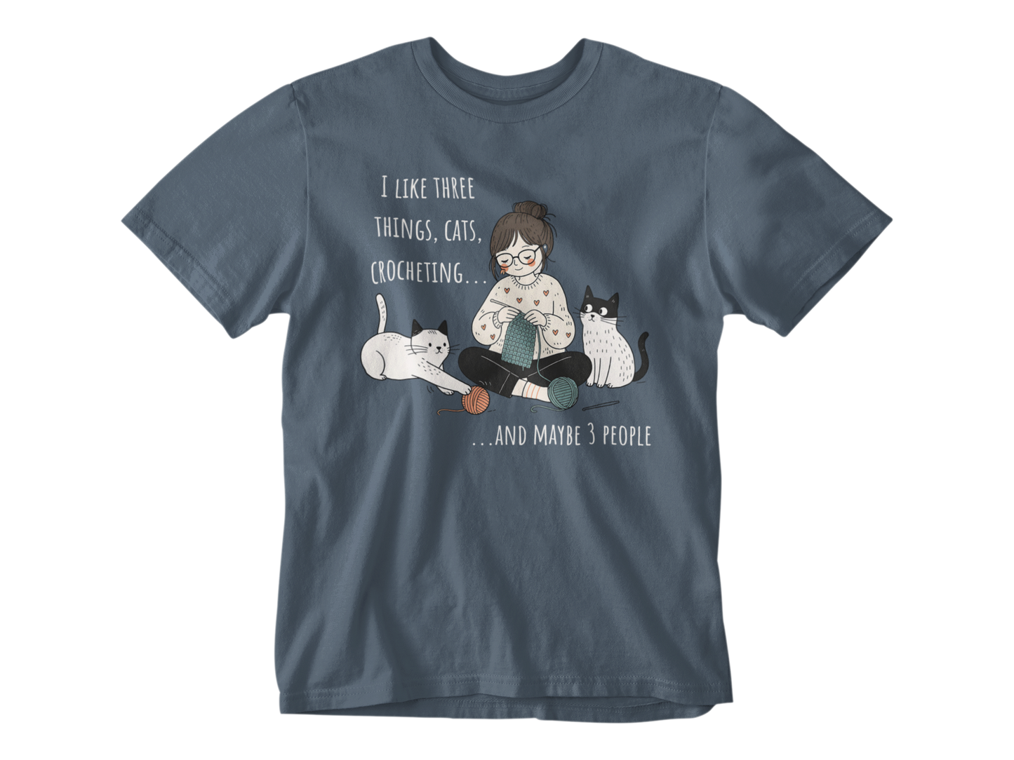 Cats and Crochet Unisex Tee
