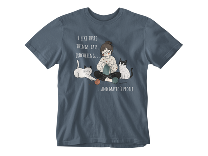 Cats and Crochet Unisex Tee