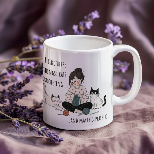 Cats and Crochet Mug