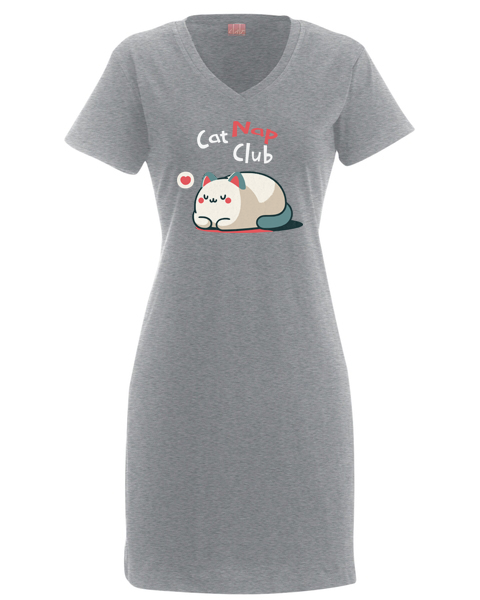 Cat Nap Club Tee Night Shirt