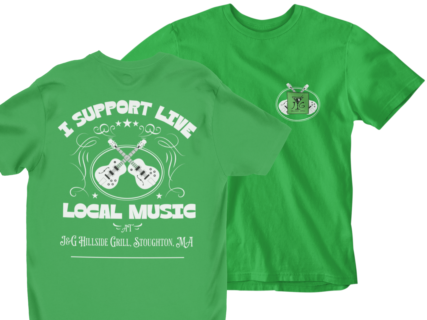 I Support Live Local Music at J&G Hillside Grill