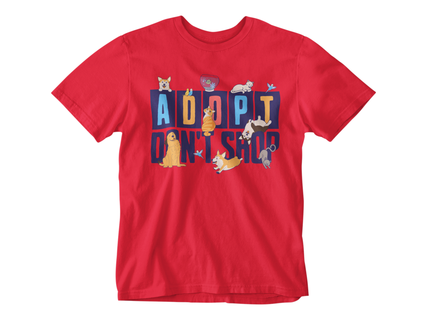 Adopt Don't Shop Tee