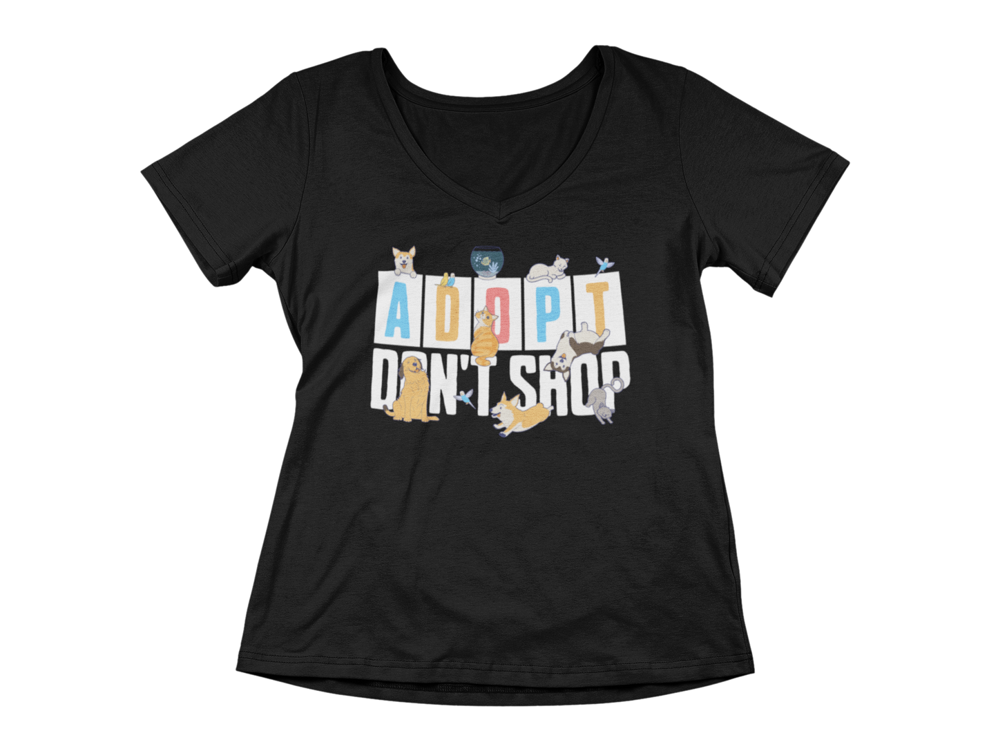 Adopt Don't Shop Tee