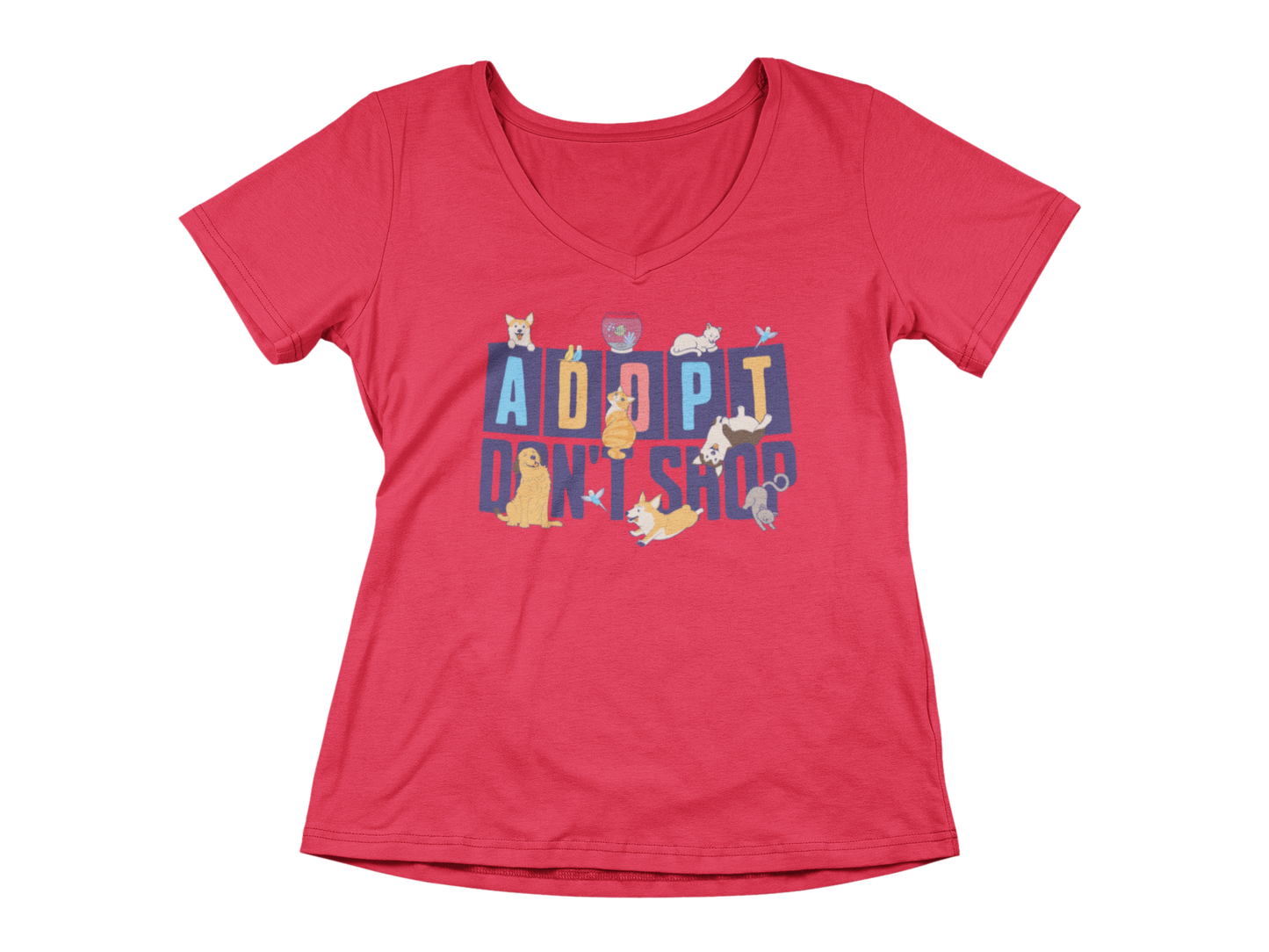 Adopt Don't Shop Tee