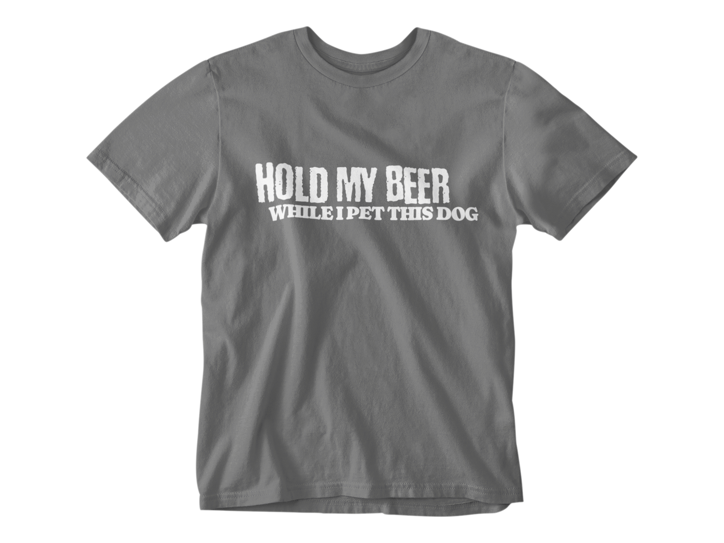 Hold My Beer While I Pet This Dog Tee