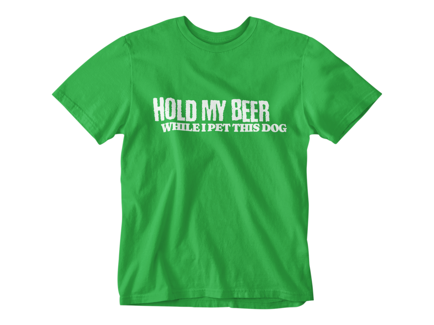 Hold My Beer While I Pet This Dog Tee