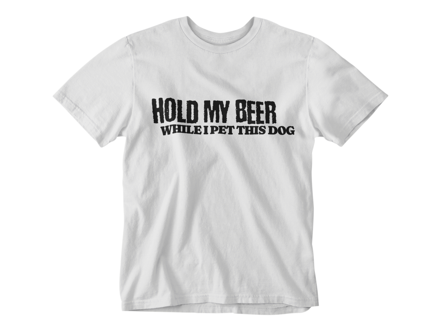 Hold My Beer While I Pet This Dog Tee