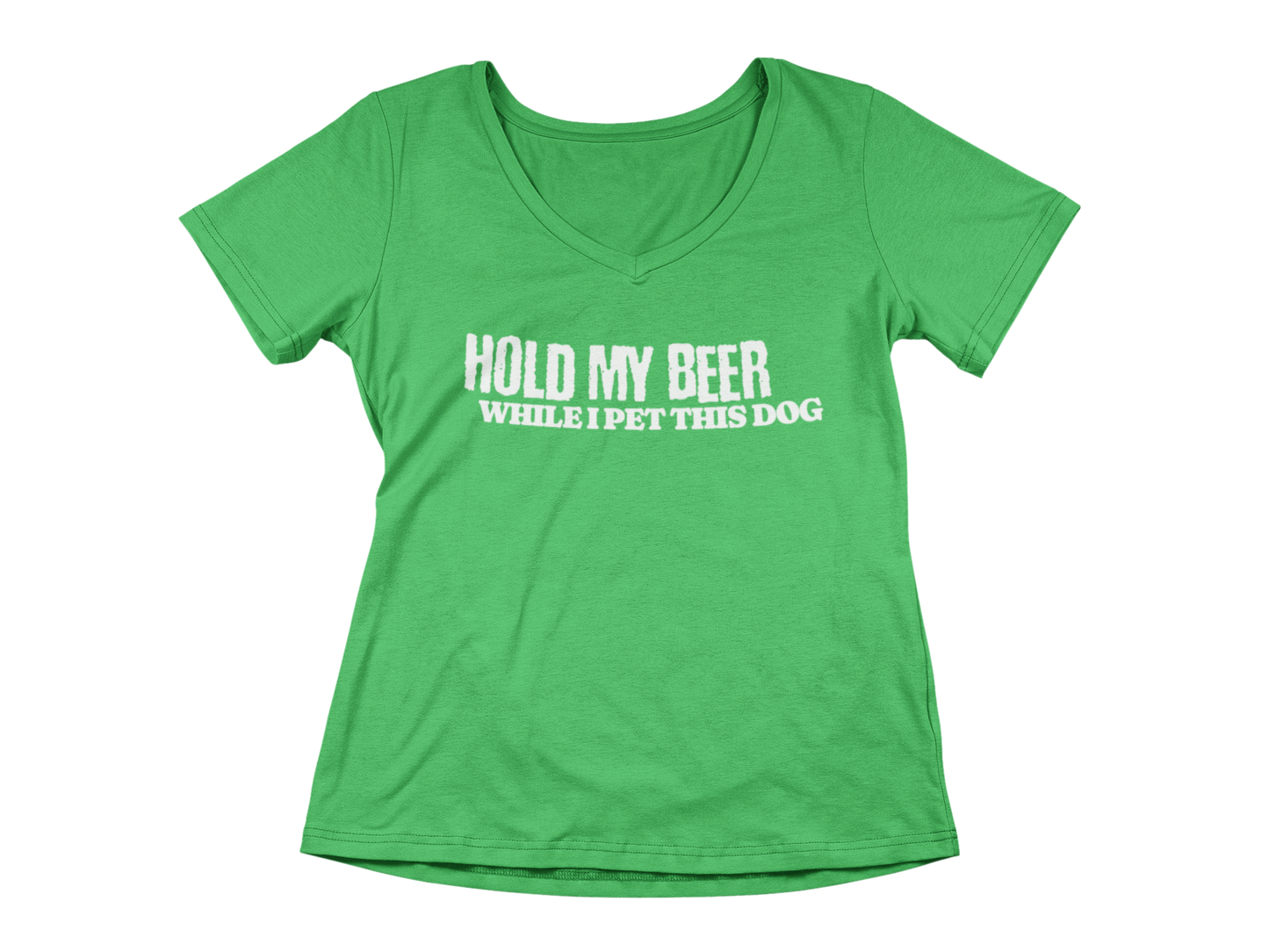 Hold My Beer While I Pet This Dog Tee