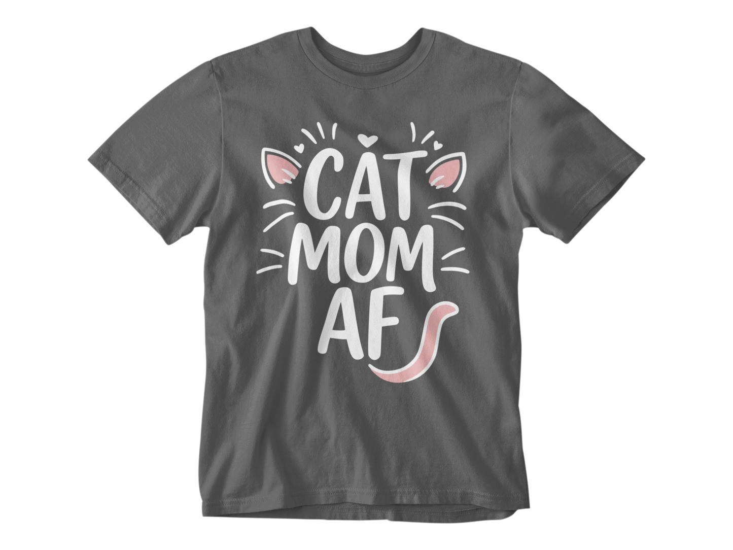 Cat Mom AF Tee