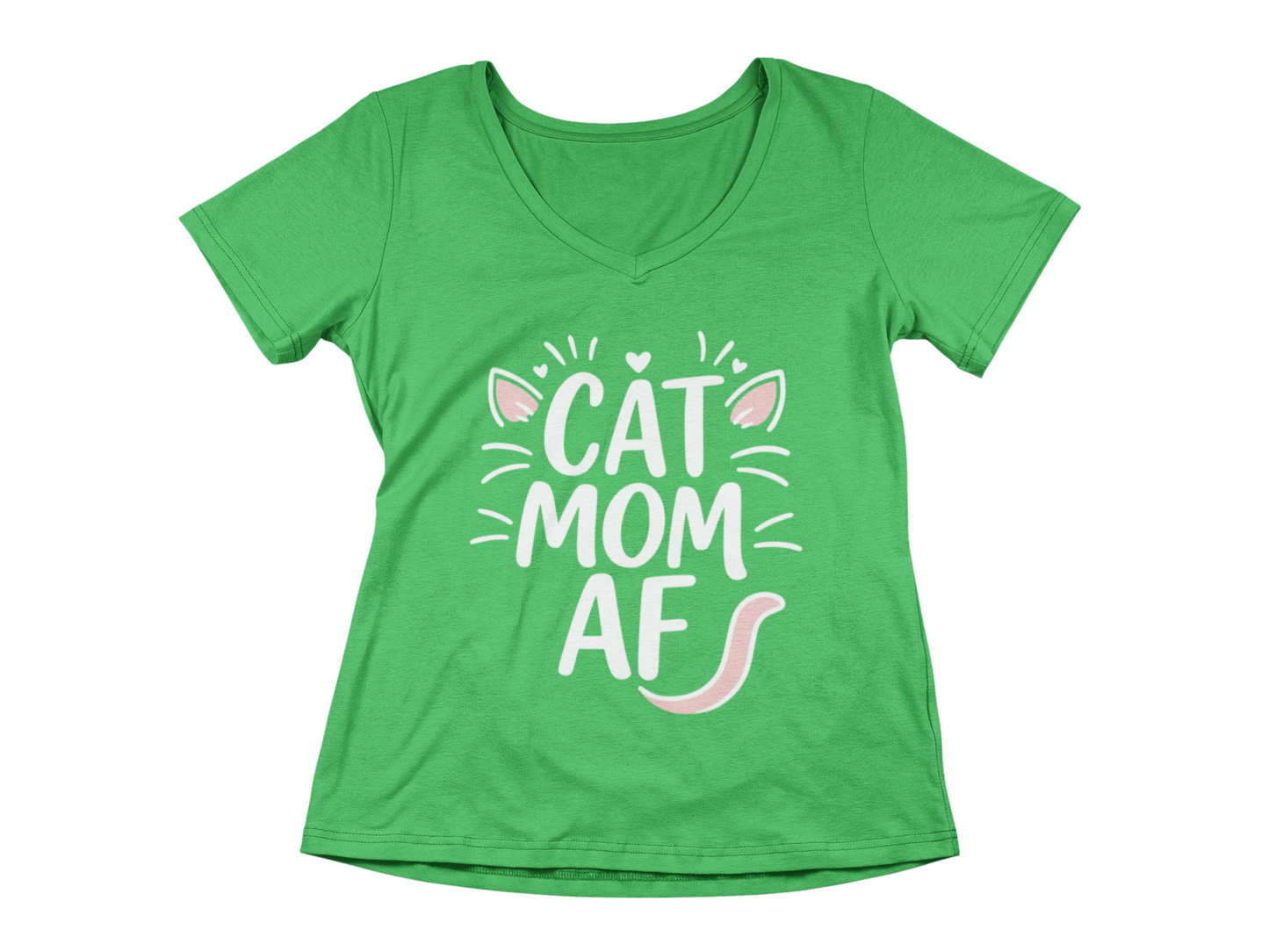 Cat Mom AF Tee
