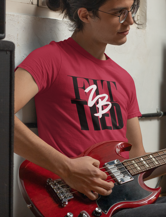 Fit 2B Tied Red Tee
