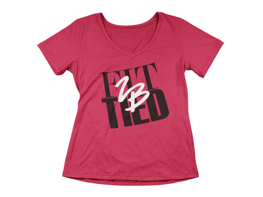 Fit 2B Tied Red Tee