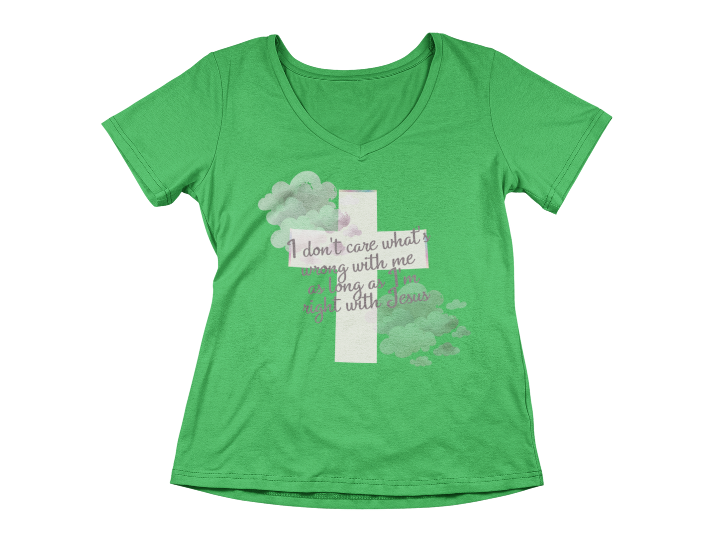 Right With Jesus – Faith & Grace Tee