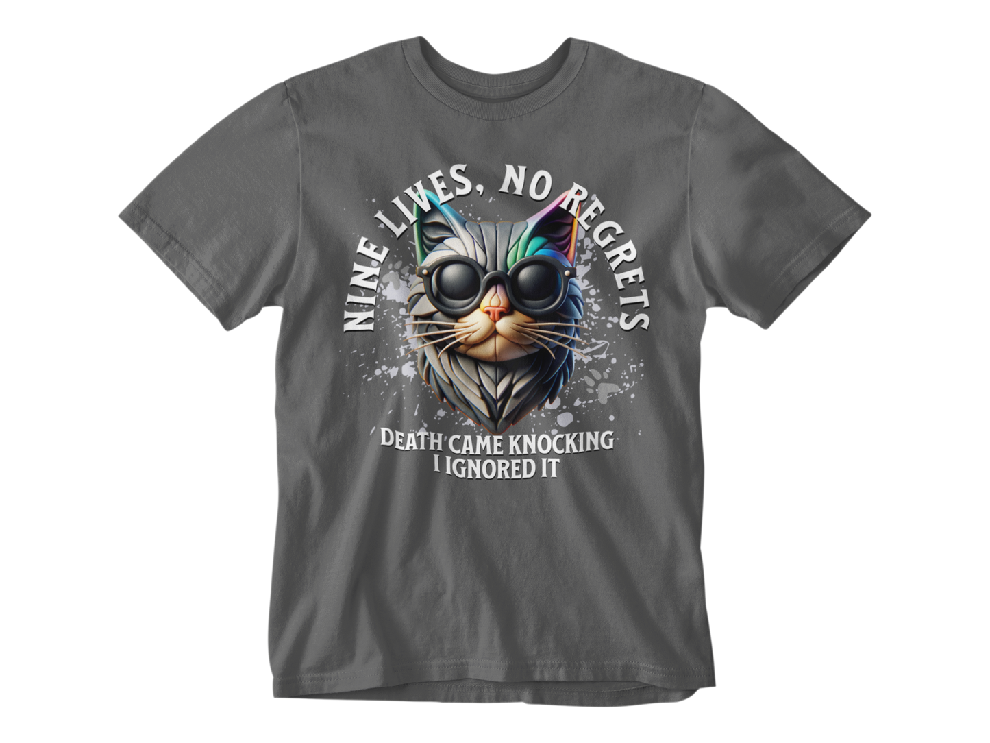 Nine Lives, No Regrets Tee