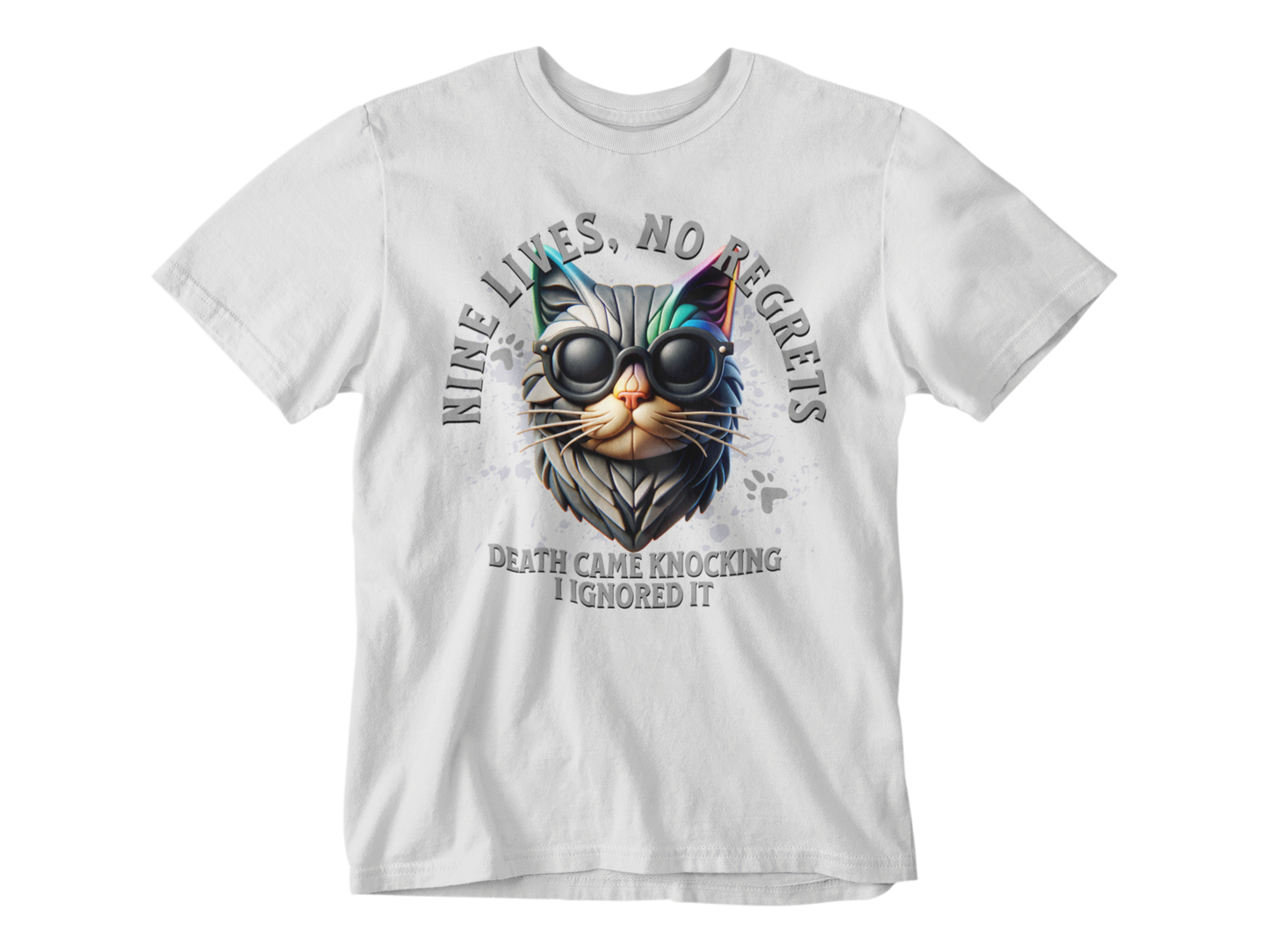 Nine Lives, No Regrets Tee