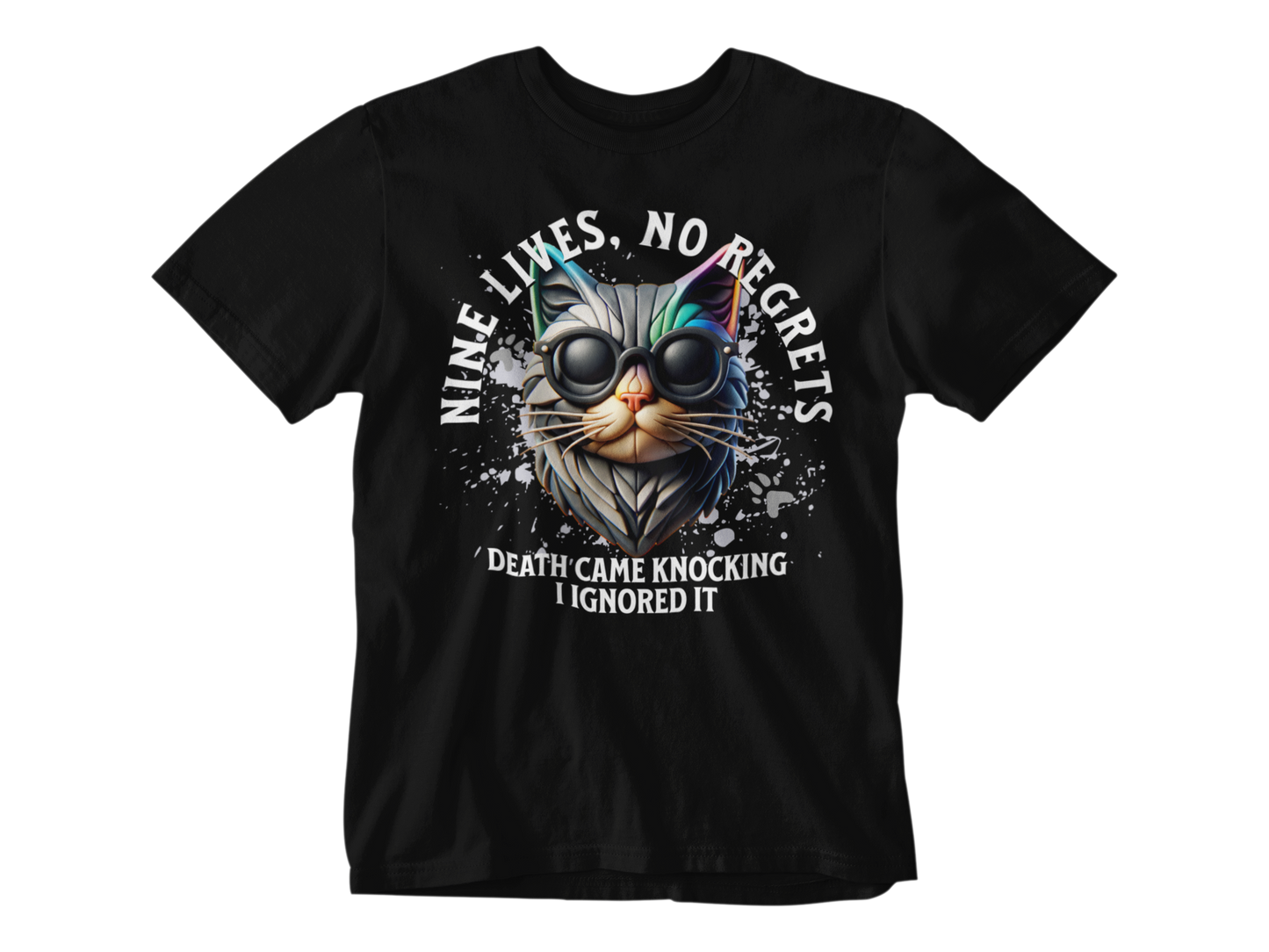 Nine Lives, No Regrets Tee