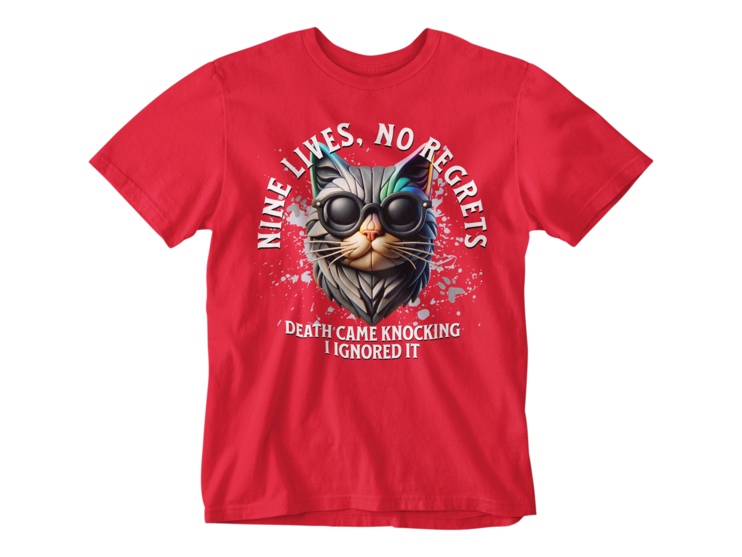 Nine Lives, No Regrets Tee