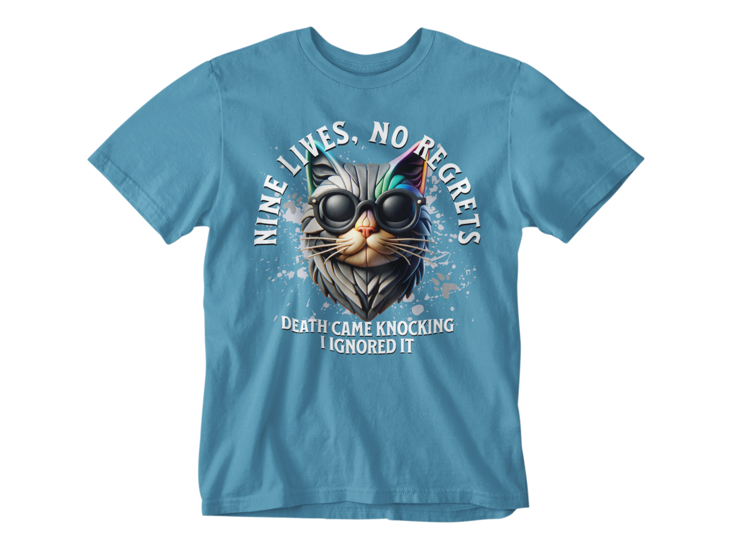 Nine Lives, No Regrets Tee