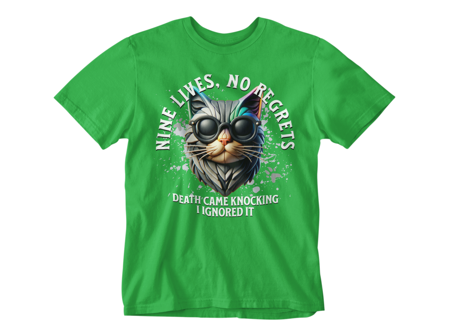 Nine Lives, No Regrets Tee