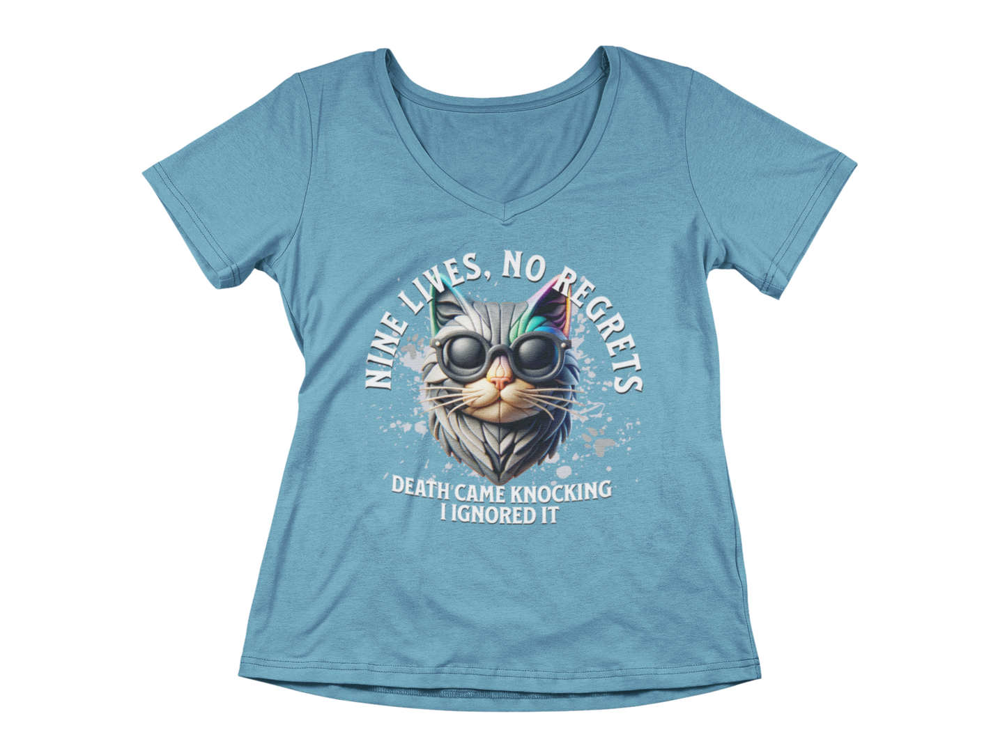 Nine Lives, No Regrets Tee