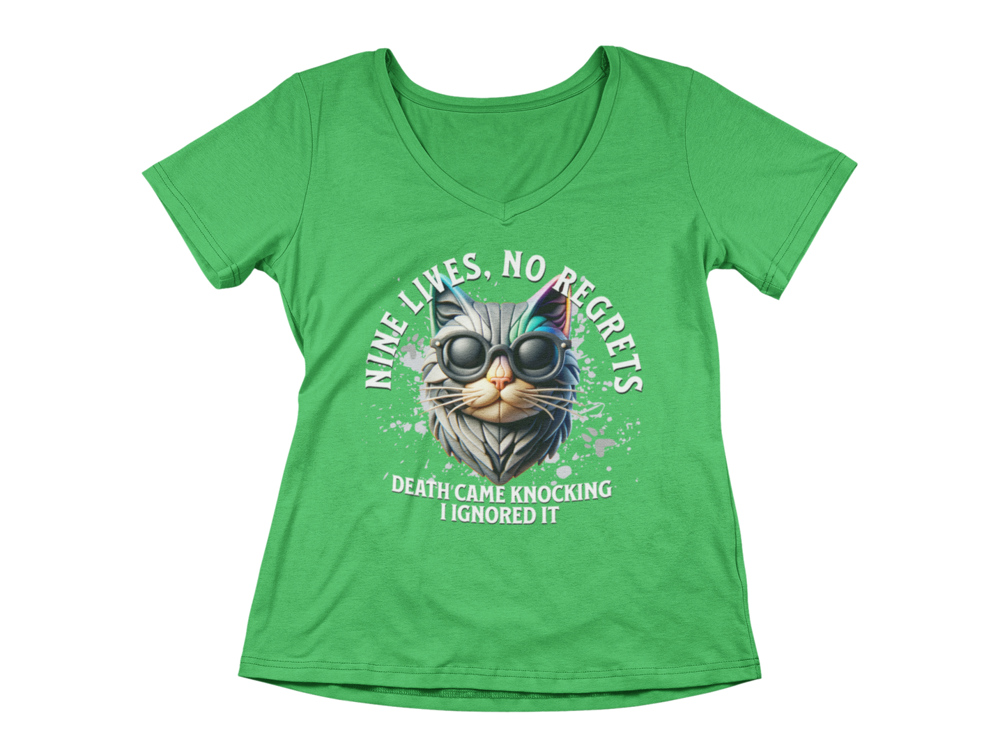 Nine Lives, No Regrets Tee