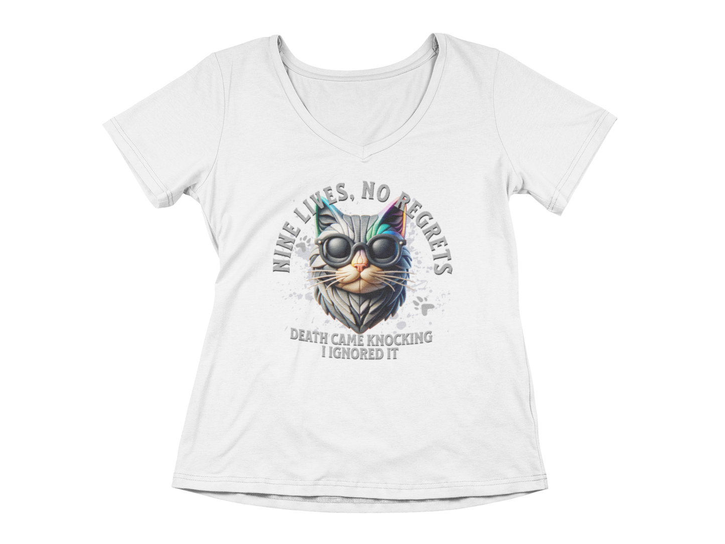 Nine Lives, No Regrets Tee