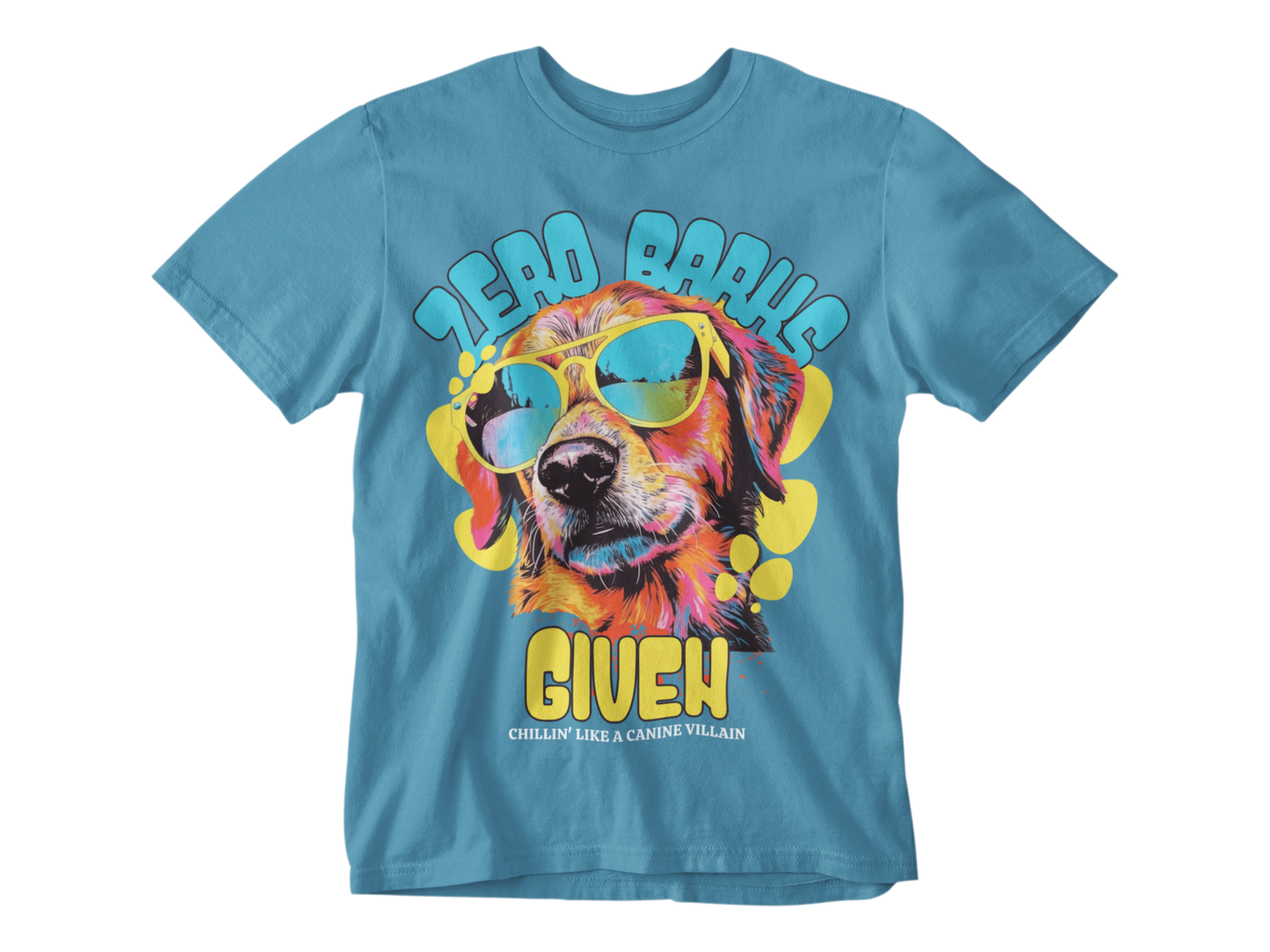 Zero Barks Given Tee