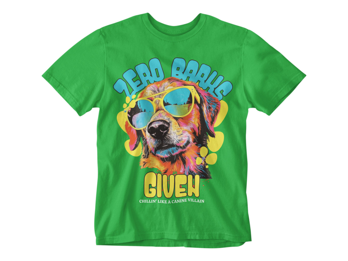 Zero Barks Given Tee