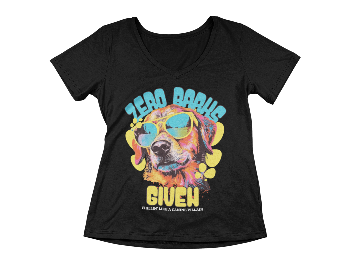 Zero Barks Given Tee