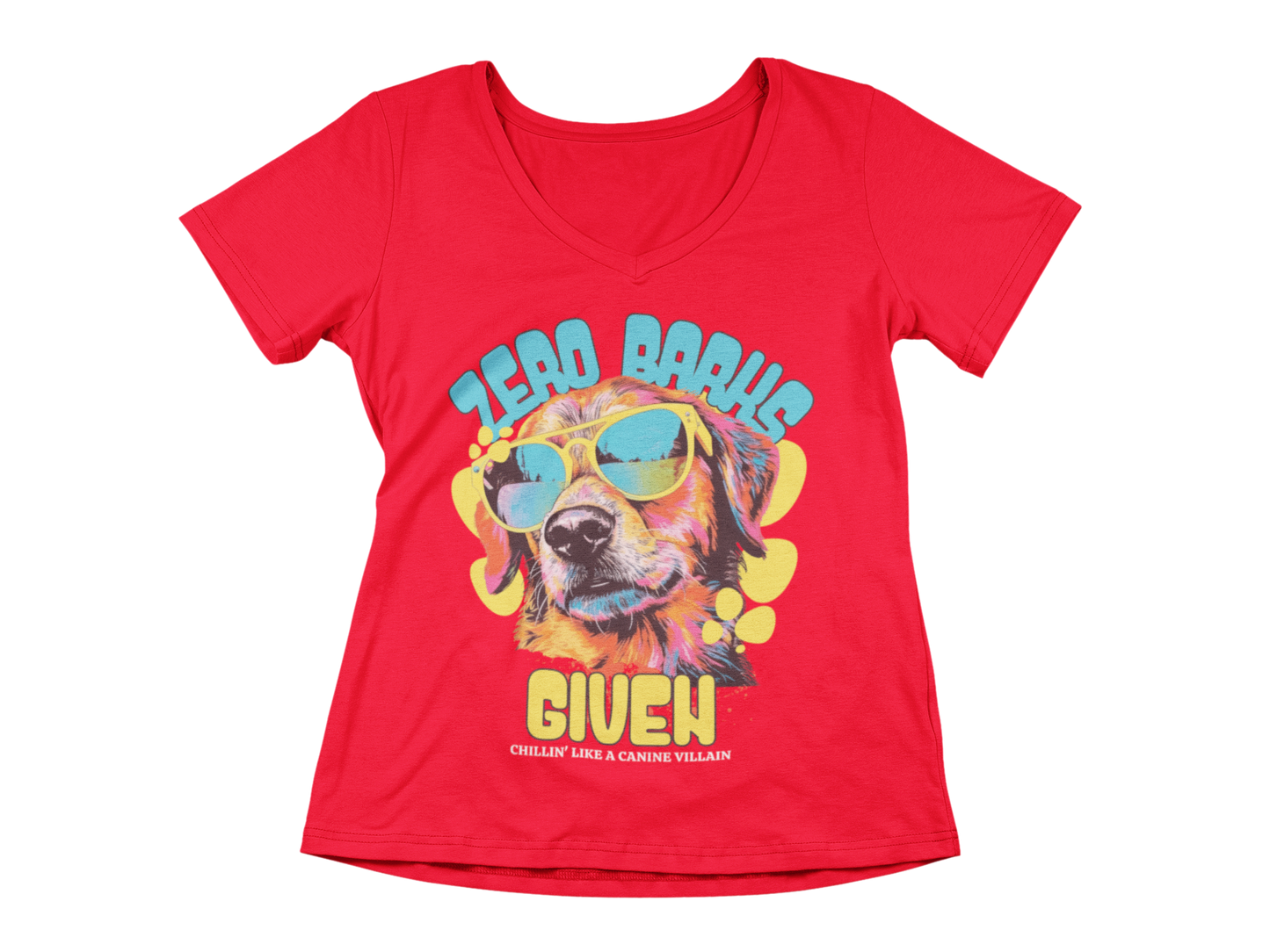 Zero Barks Given Tee