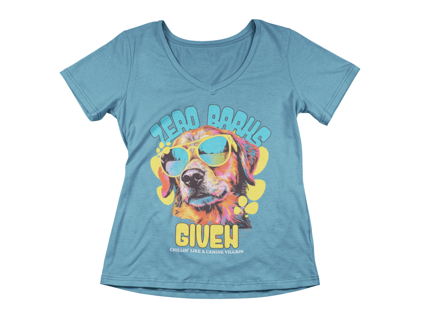 Zero Barks Given Tee