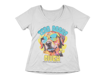 Zero Barks Given Tee