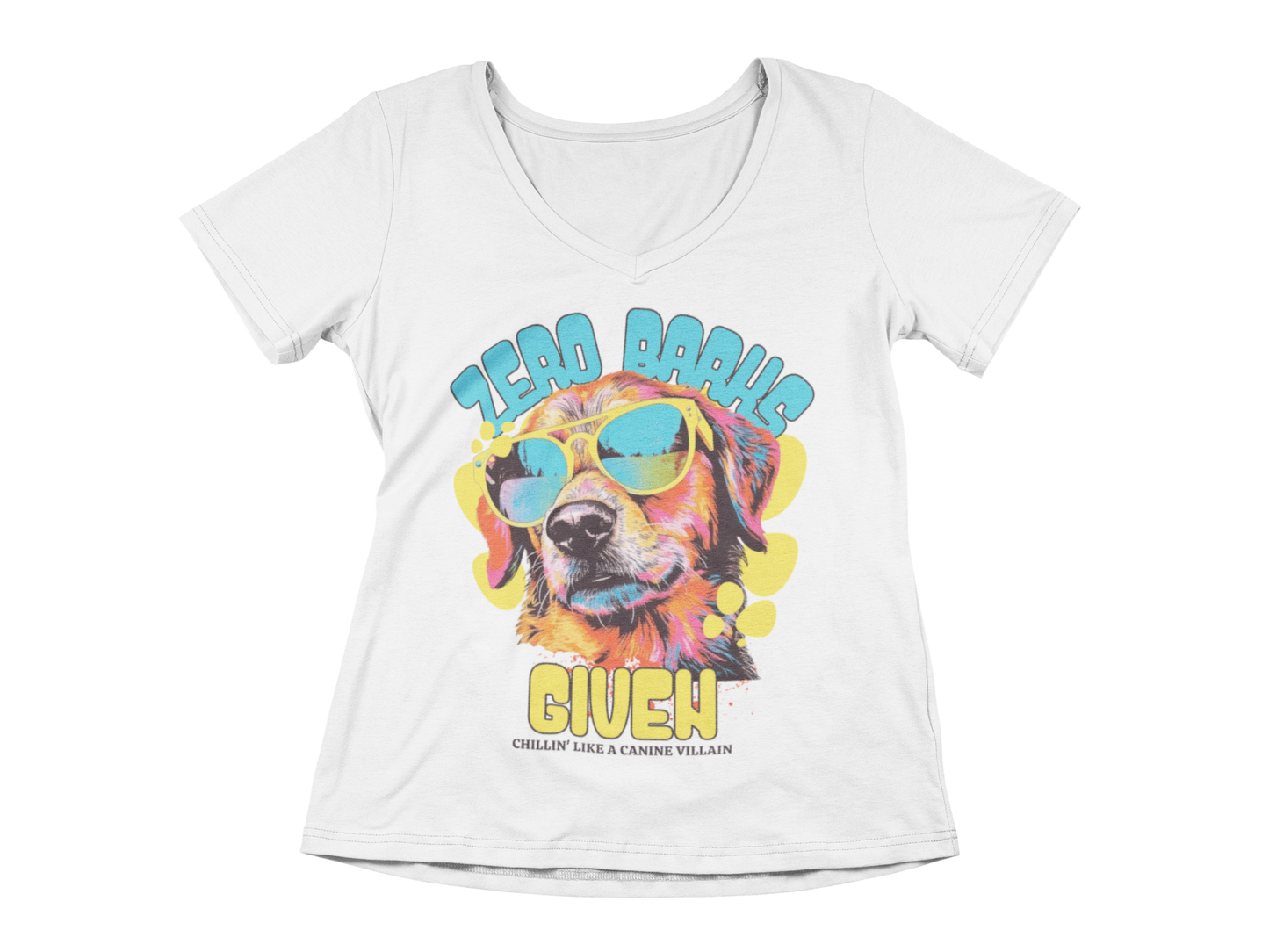 Zero Barks Given Tee