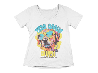 Zero Barks Given Tee