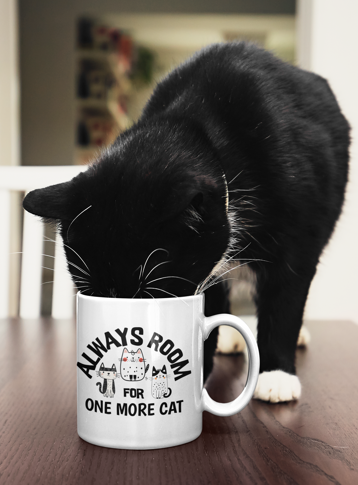 Always Room for One More Cat Mug