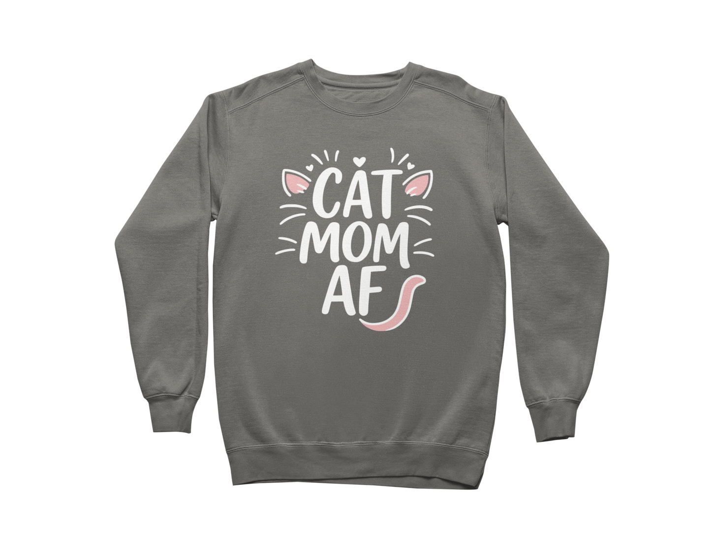 Cat Mom AF Sweatshirt