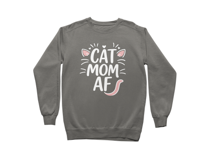 Cat Mom AF Sweatshirt
