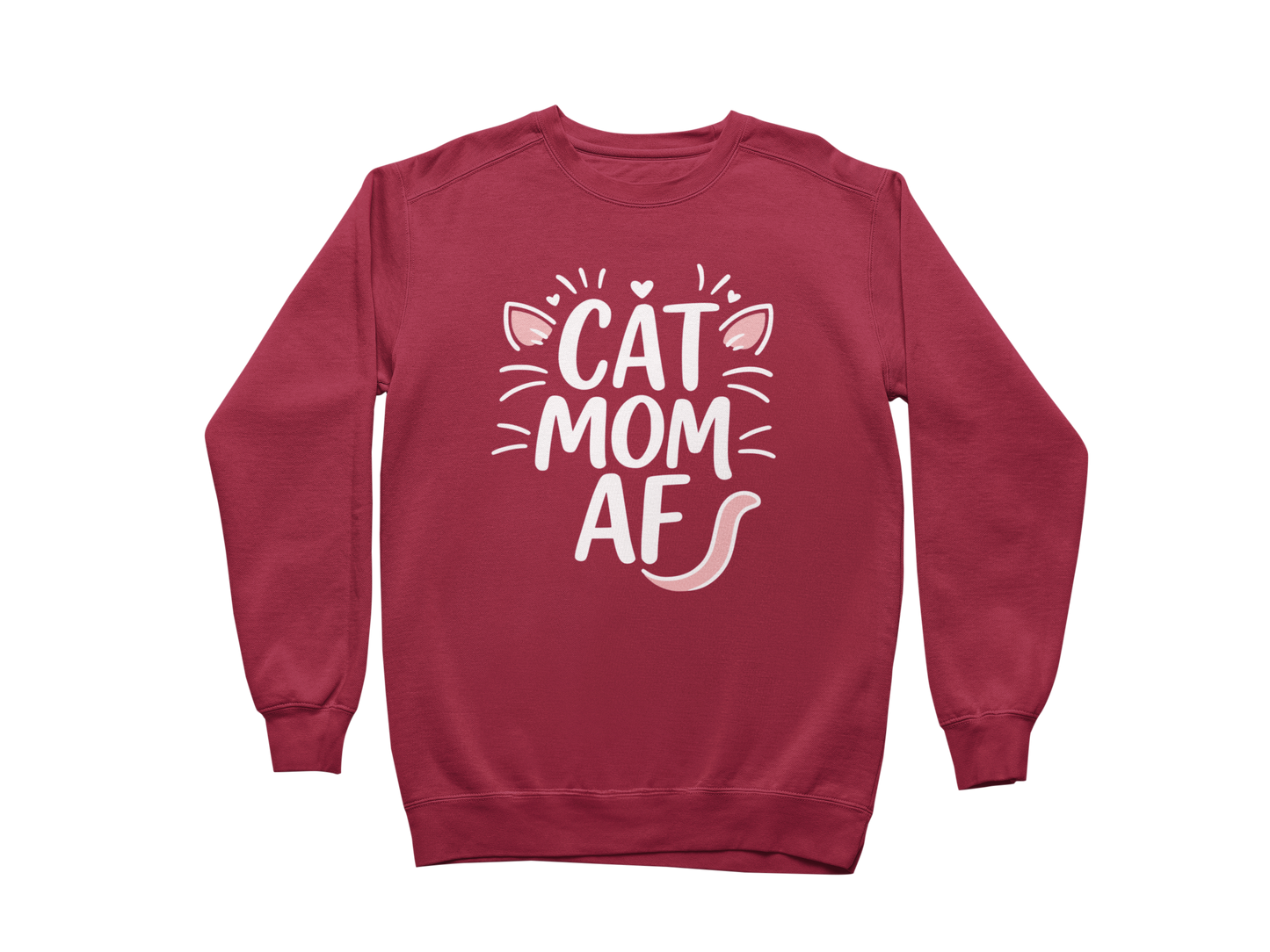 Cat Mom AF Sweatshirt