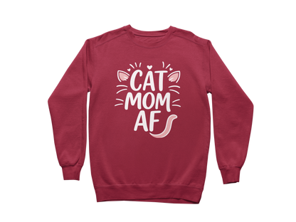 Cat Mom AF Sweatshirt