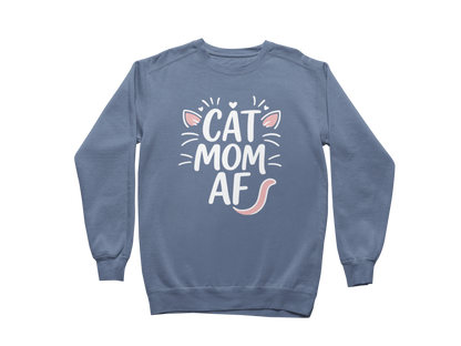 Cat Mom AF Sweatshirt