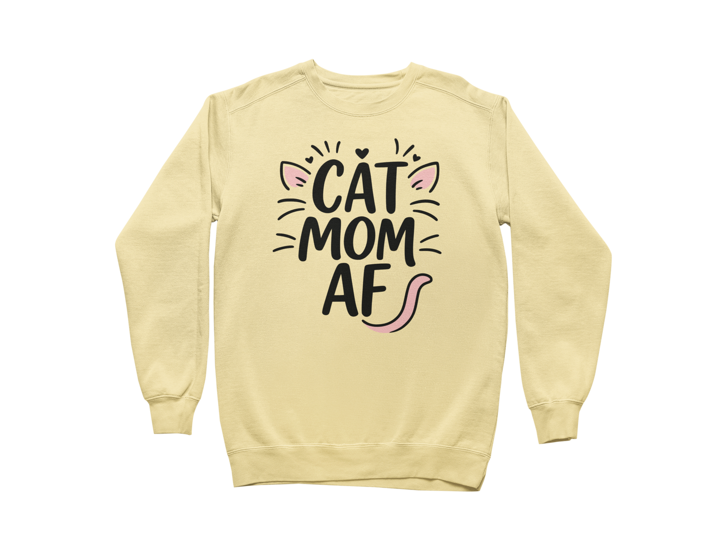 Cat Mom AF Sweatshirt