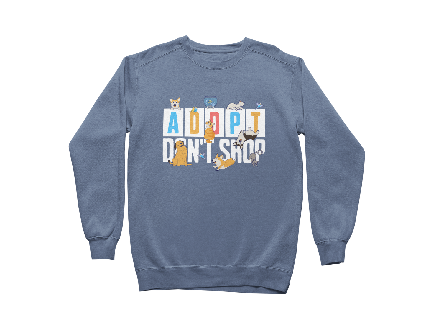 Adopt Don't Shop Sweatshirt