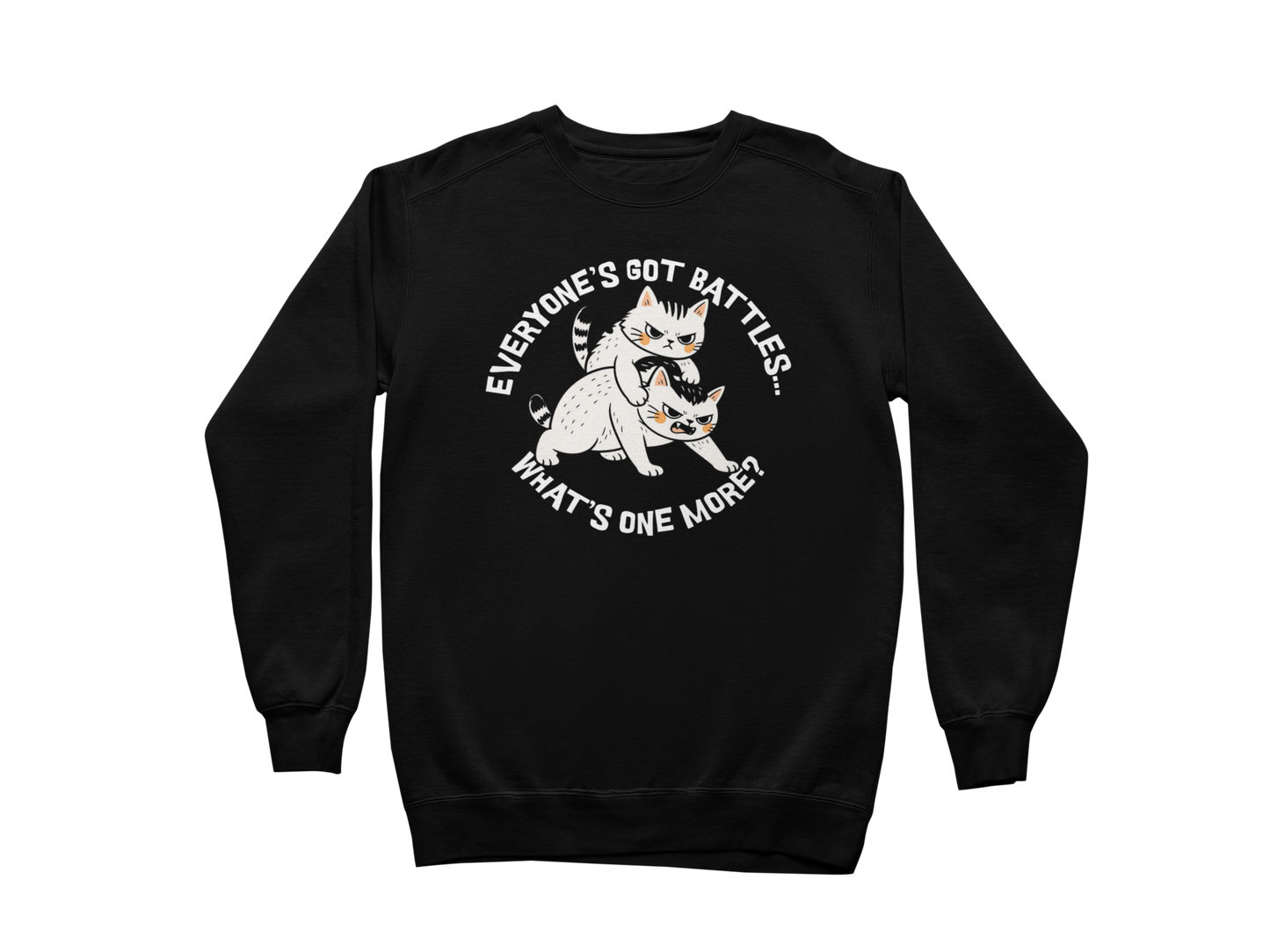 Cat Fight Sweatshirt